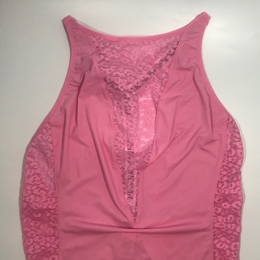 Victoria’s Secret Leopard Lace High-Neck Bodysuit - Picture 10 of 14